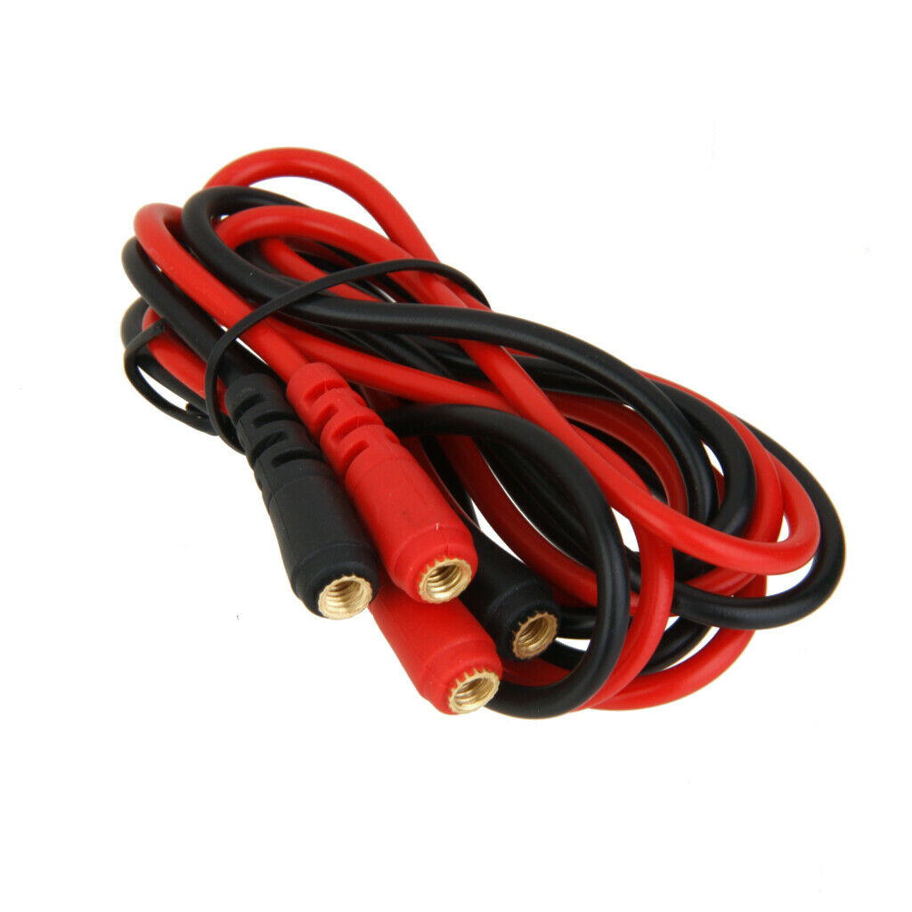 Crocodile Alligator Test Clips Probe Leads Cable Banana Plug for Multimeter