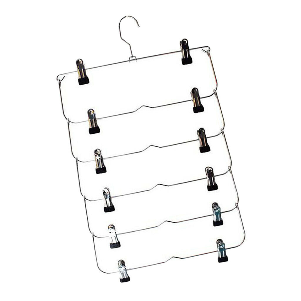 Creative Pants Organizer Closet Space Saver Trouser Holder Wardrobe Organizer