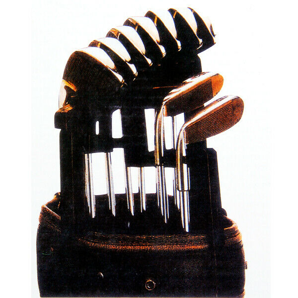 9 Slots Golf Iron Club Shafts Protection Holder Portable Accessory Organizer