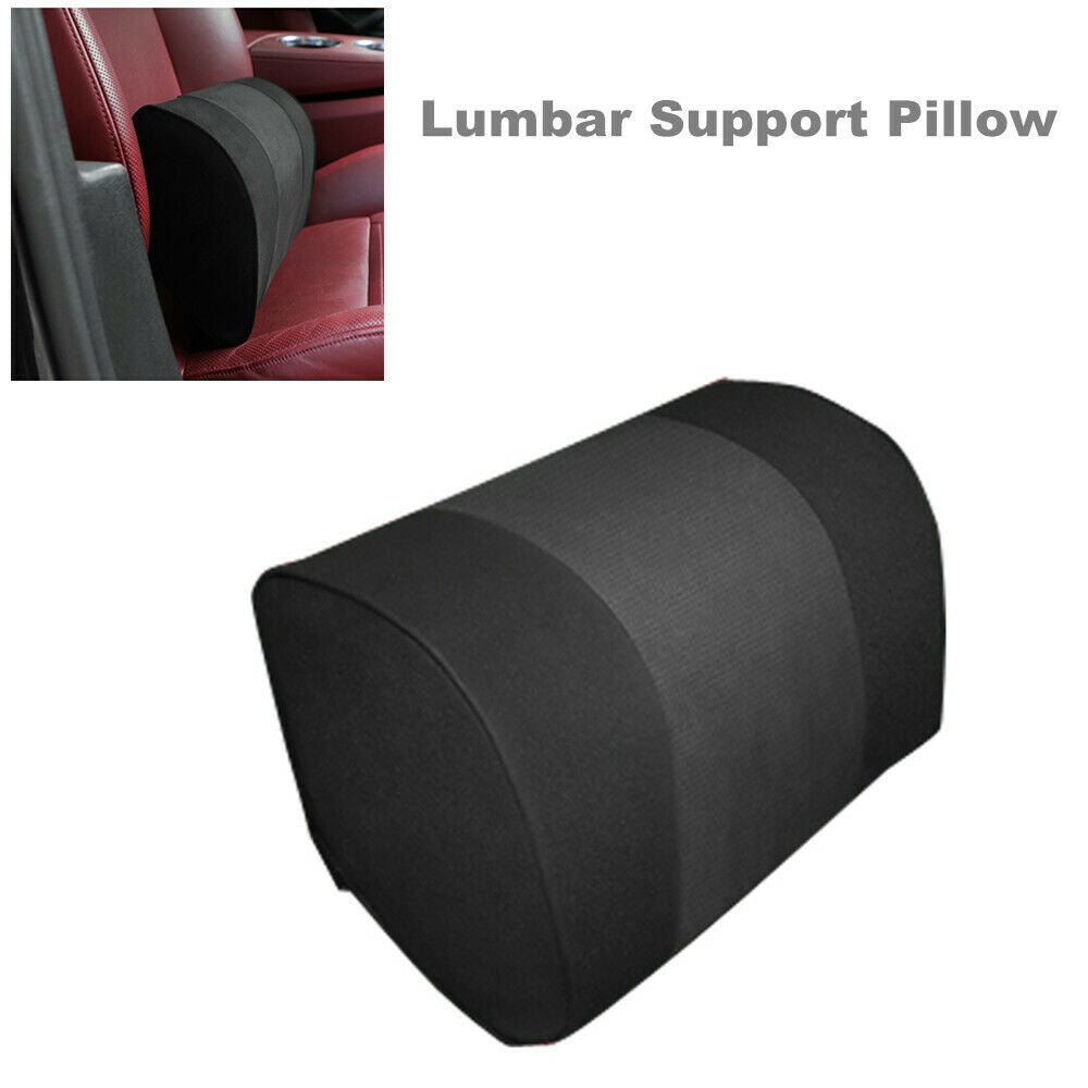 Memory Foam Lumbar Support Pillow for Car Seat Back Pillow Soft Home Office 1PCS