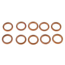 10x Exhaust Muffler Pipe Gaskets for 49 50 110 150cc Gy6 Moped Scooter ATV