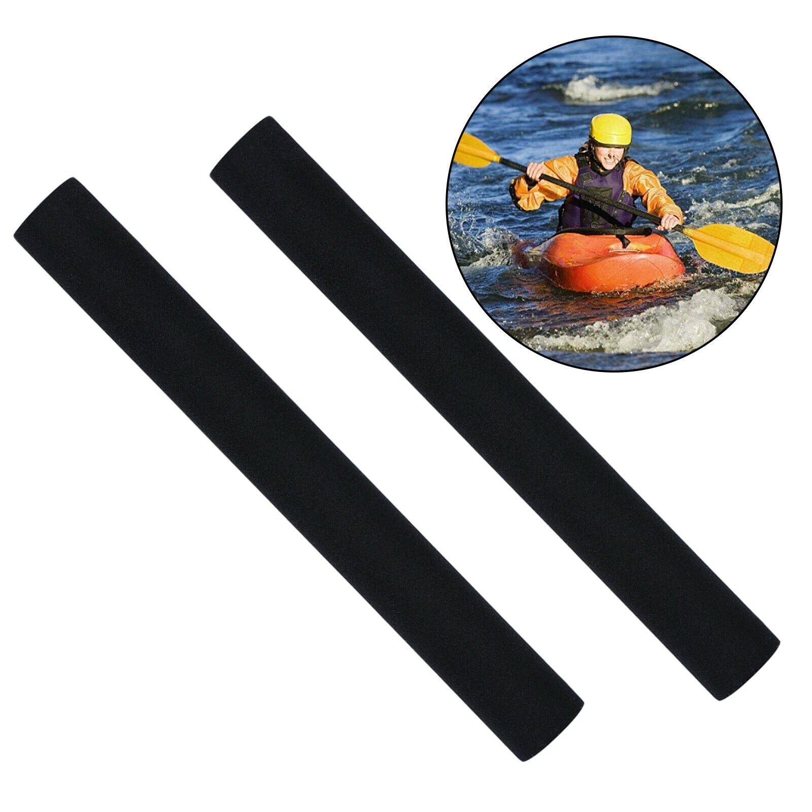 Kayak Grips 1Pair Canoe Boat Paddling Grips for Paddling Kayaking Black