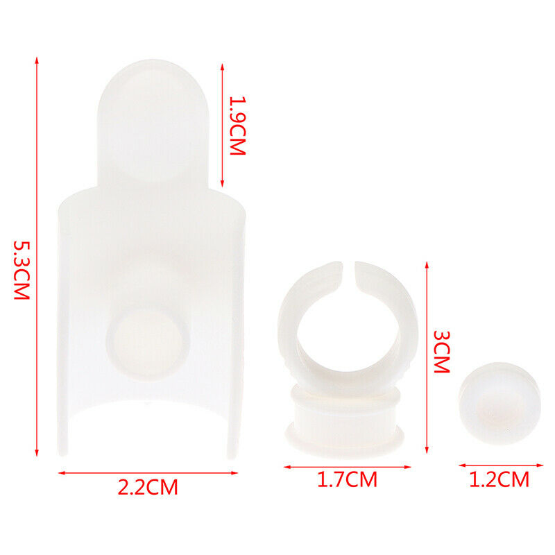 3pcs/set Eyelash Extension Glue Ring Adhesive Eyelash Pallet Holder Makeu.l8