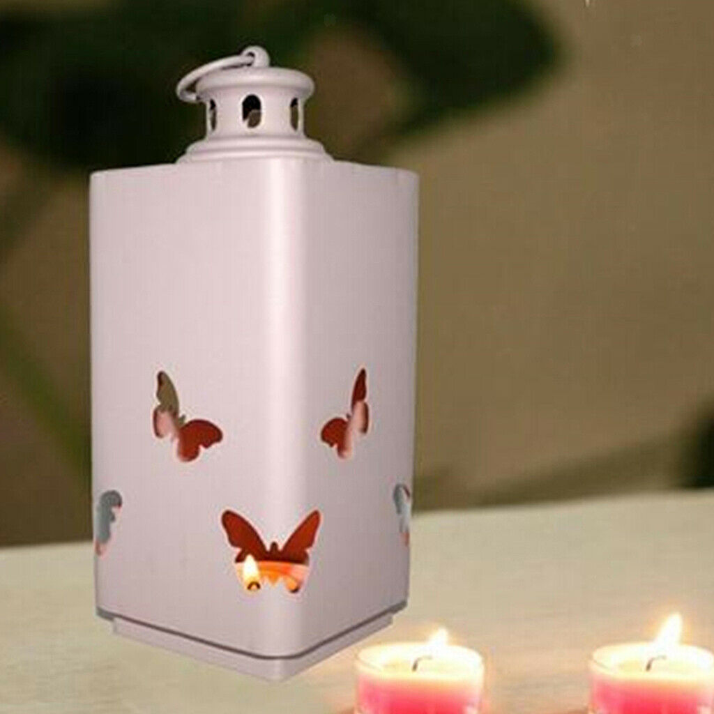 Modern Hollow Out Metal Candle Holder Home Decor Butterfly Candlestick