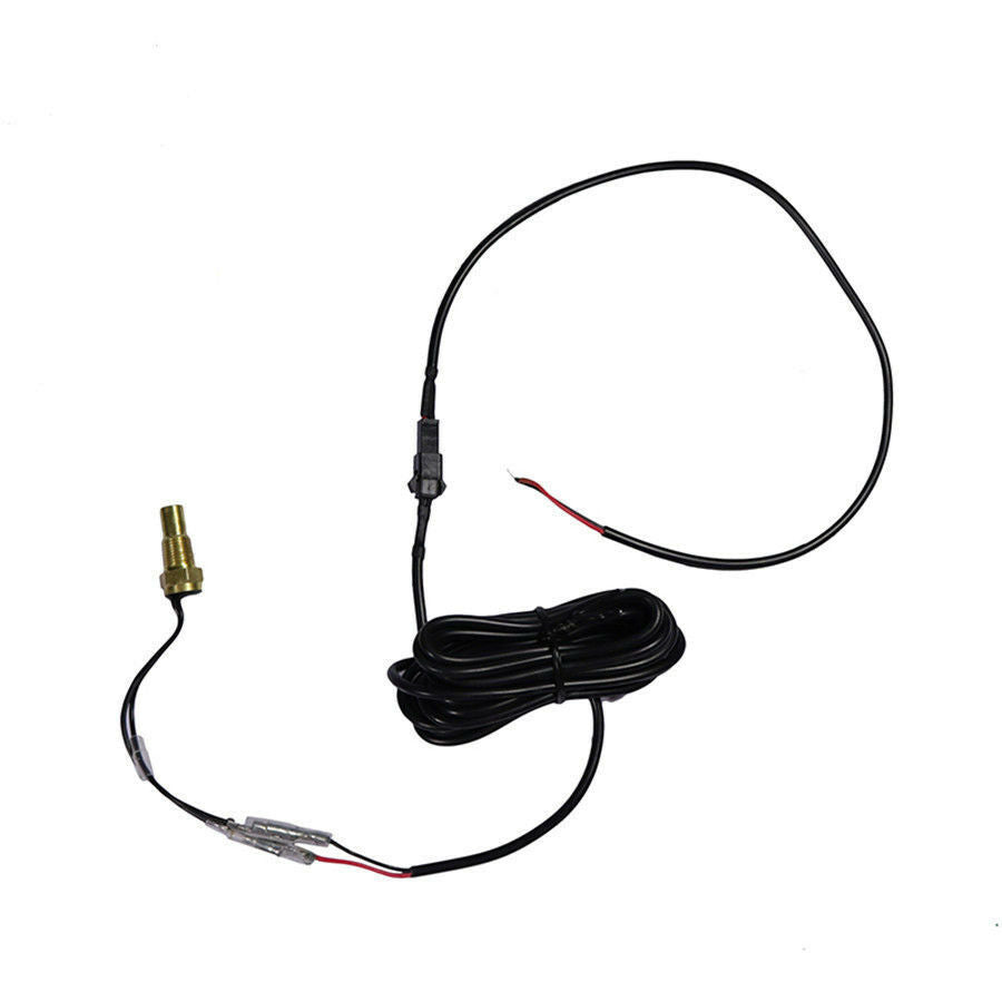 2IN1 12v 24v Car Truck Water Temperature Gauge Meter + Voltmeter Voltage Gauge
