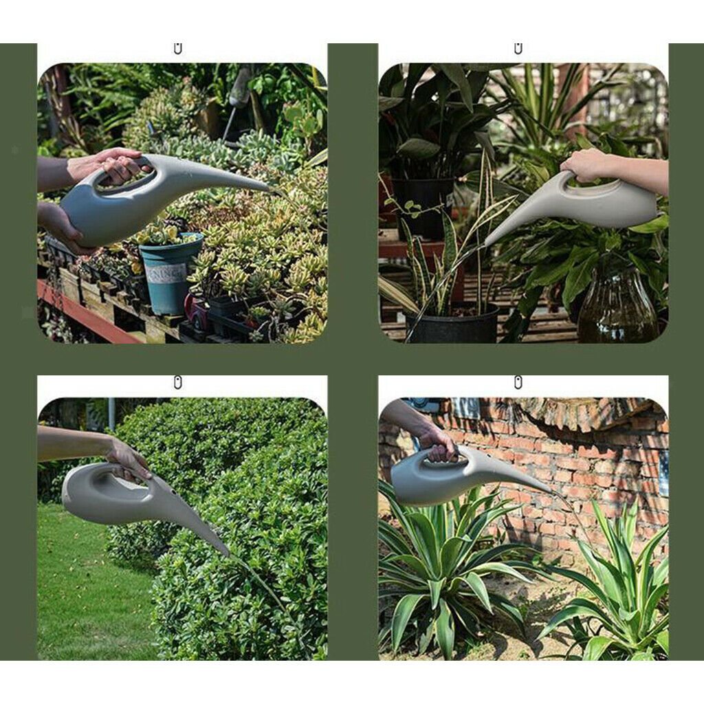 2/Set Plastic Long Nozzle Watering Can Gardening Succulents Watering Pot Jar