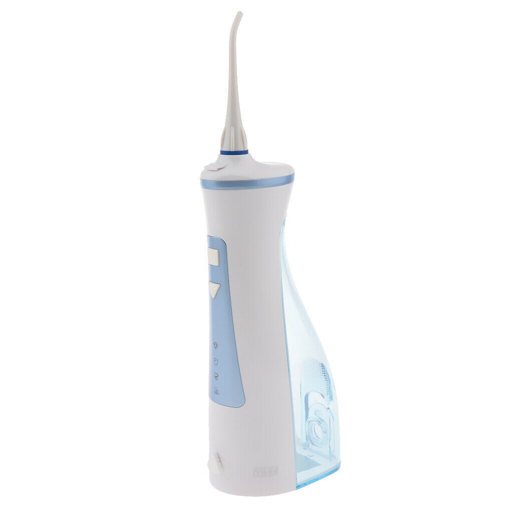 Portable Dental Water Flosser Oral Irrigator Water Teeth Cleaner Blue