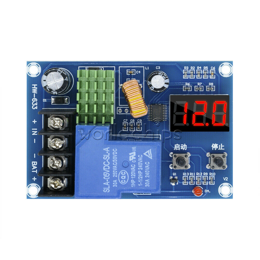 XH-M604 6-60V lead-acid Battery Charger Controller Protection Switch 12V/24V/48V