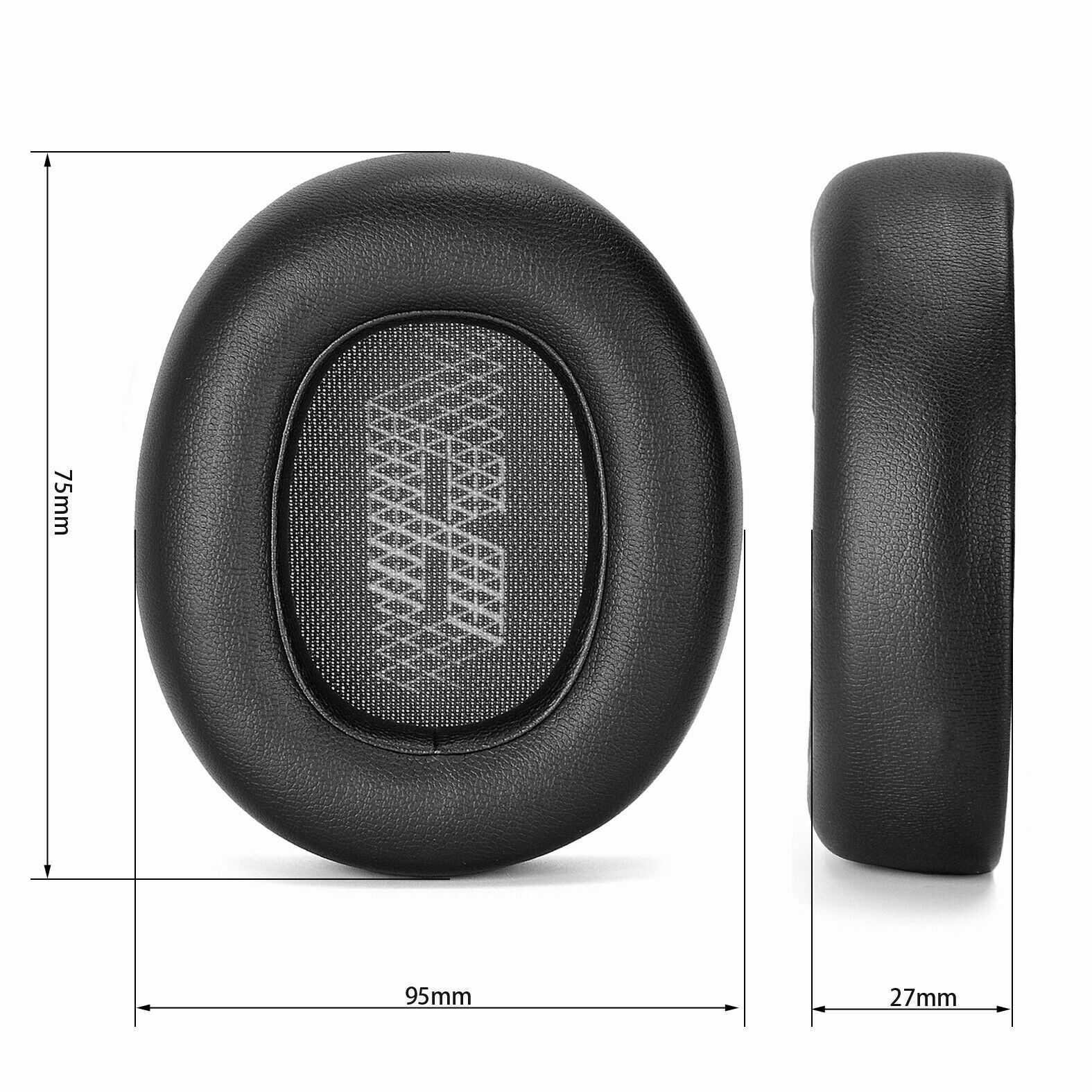 Earpad Cushion Foam Ear Pads For JBL E65 E65BTNC / Duet NC/Live 650BTNC Headsets