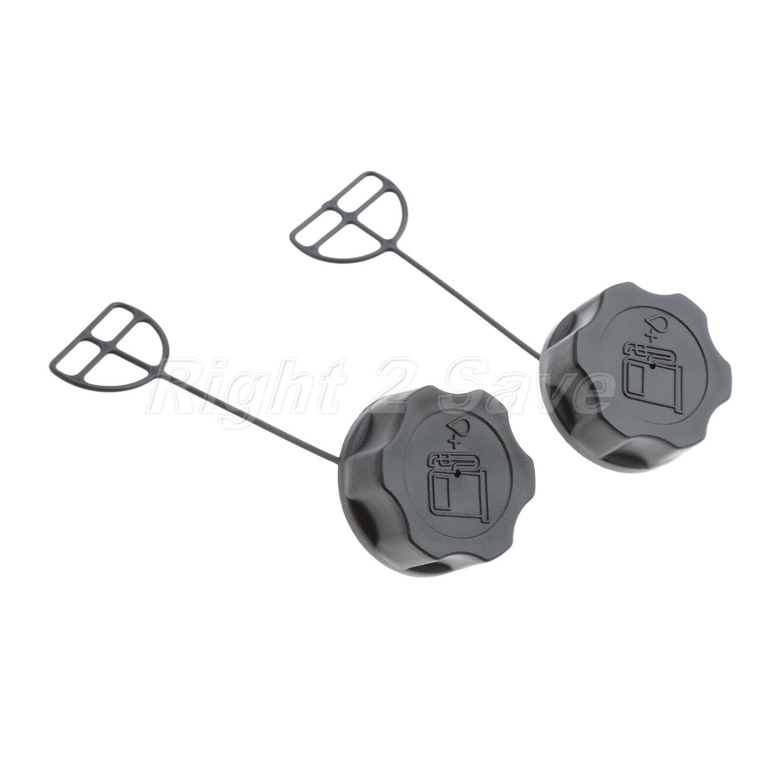 2x Garden Grass Trimmer Fuel Tank Caps For Brushcutter Strimmer 33CC 43CC 52CC