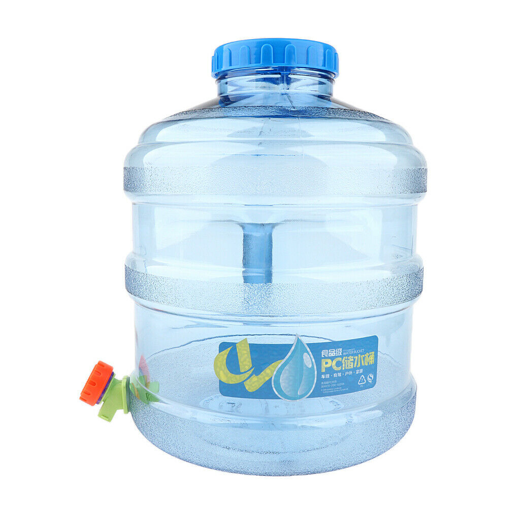 11.3 L Outdoor Camping Water Bucket With Tap For Traveling Hiking