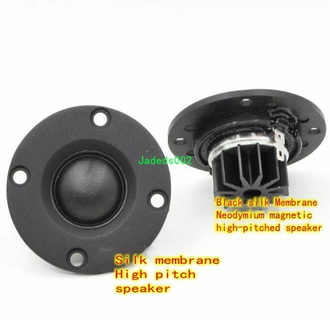 2pcs For MK 52mm 6ohm 30W Soft dome Silk film Tweeter Hifi tweeter Loudspeaker