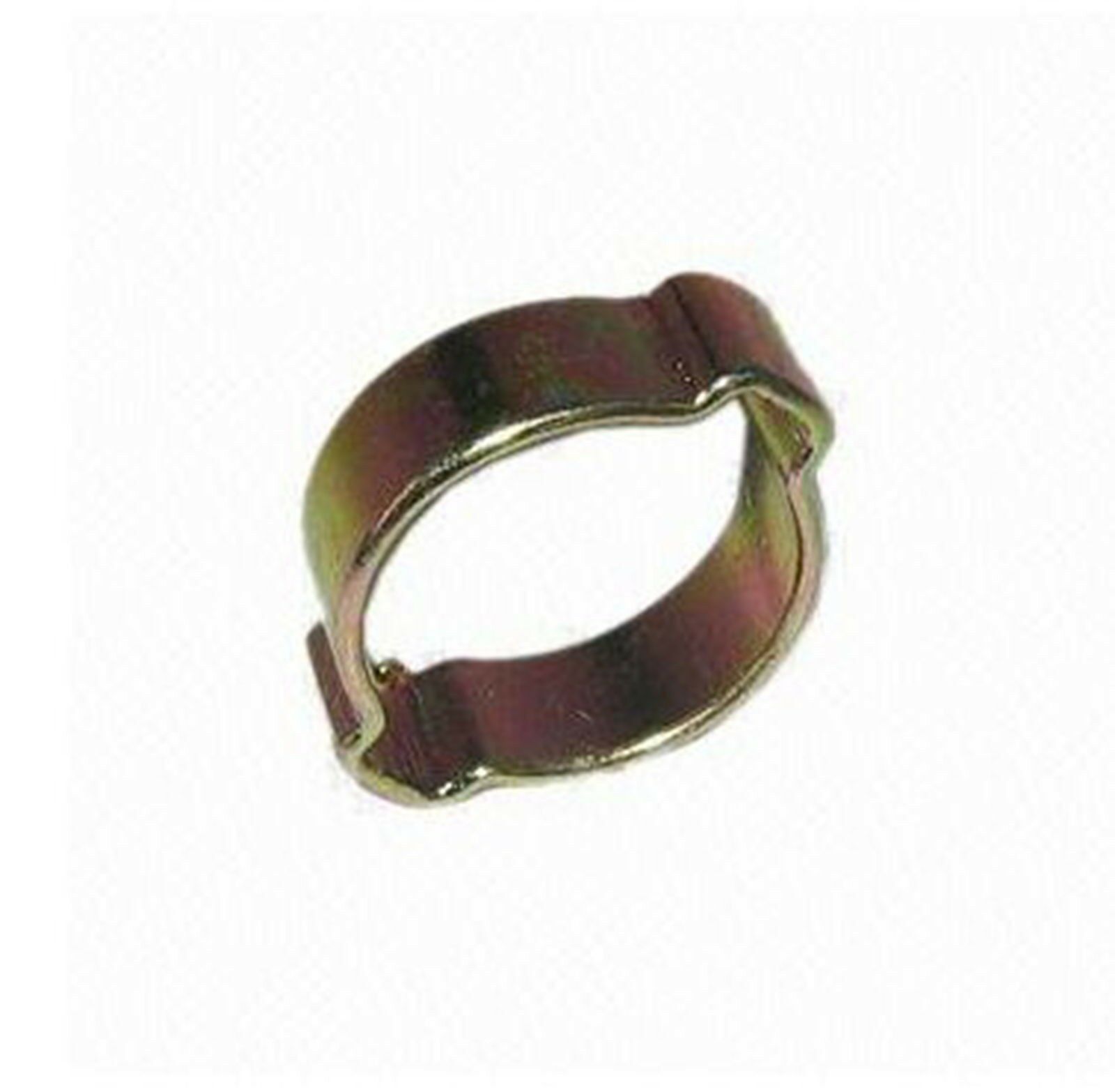 Lot10 Steel Double Ear Crimp O Clips Air Fuel Hose Pipe Clamps Size 5-7mm