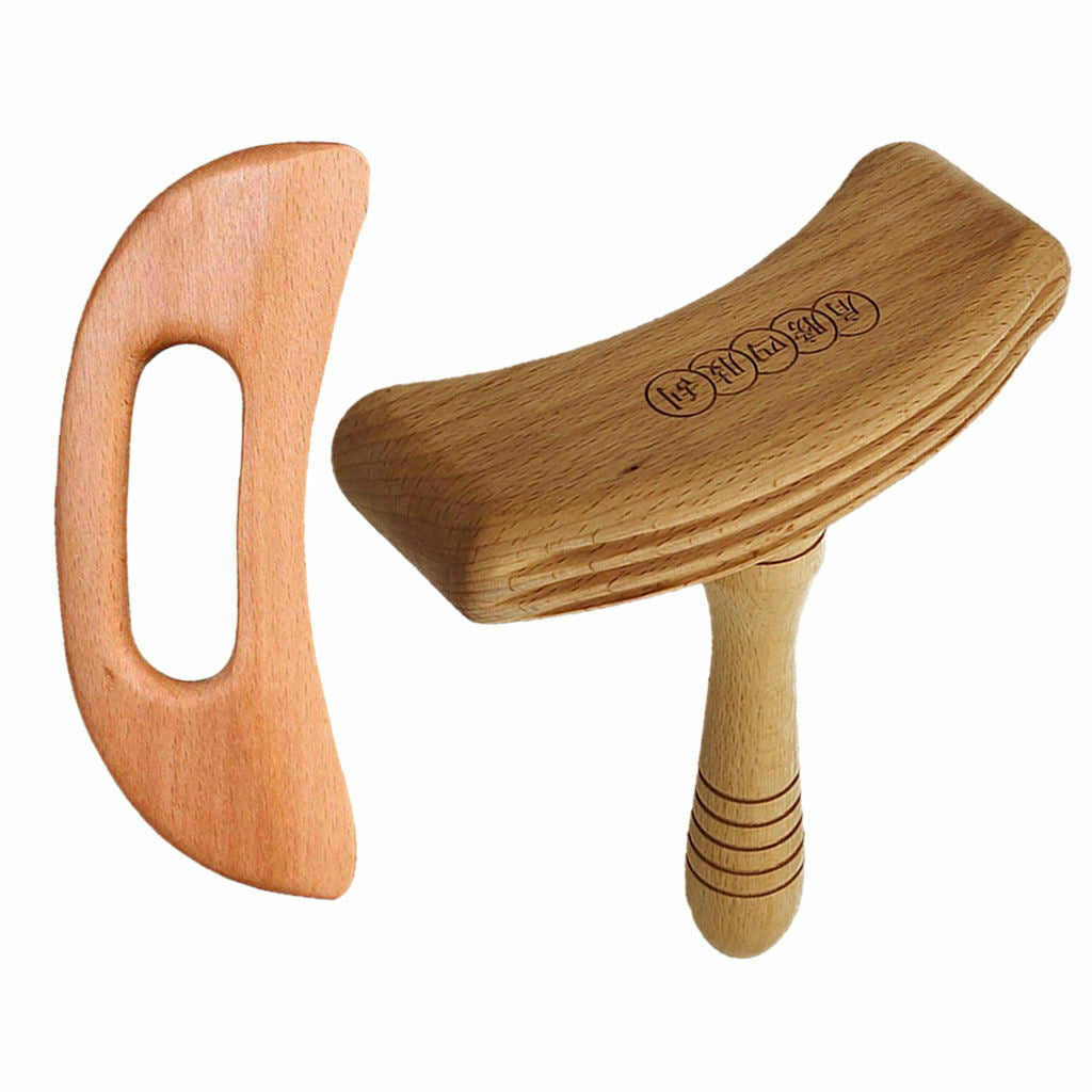 2pcs Gua sha Massage Tool Guasha Massager for Release Back Legs Arms Neck Pain