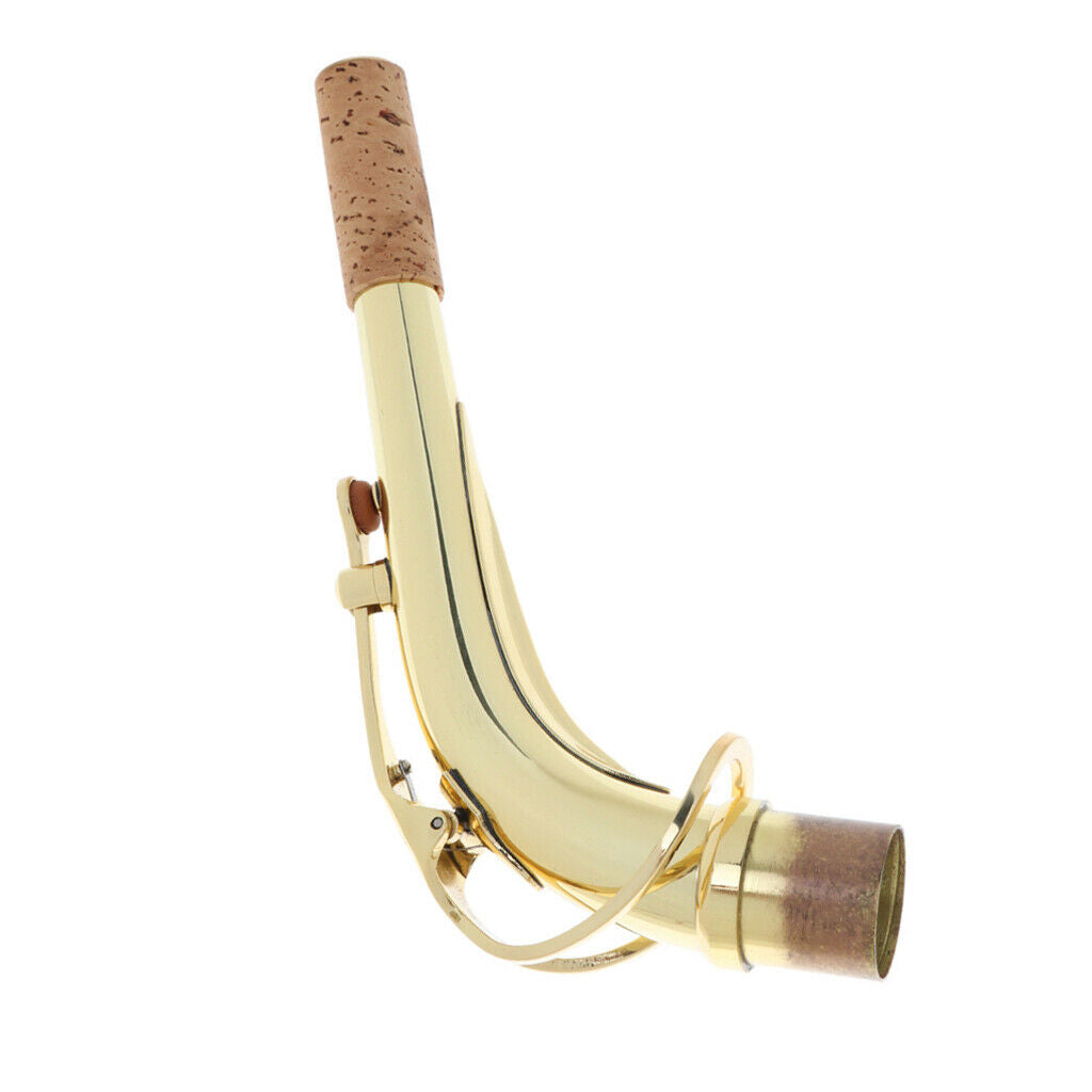 Brass neck for alto saxophone in E B.