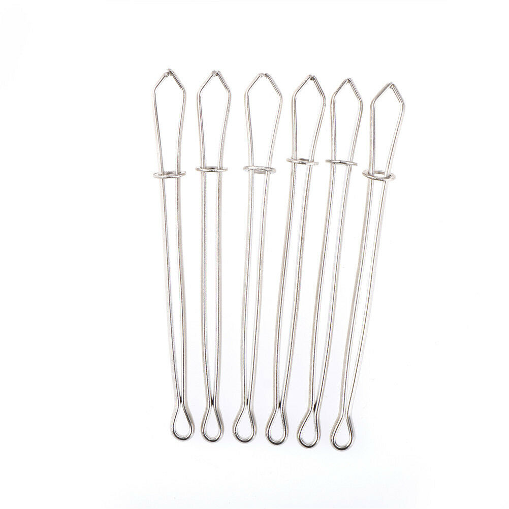 6x Elastic Band&rope Wearing Threading Guide Forward Device Tool Needle S.l8