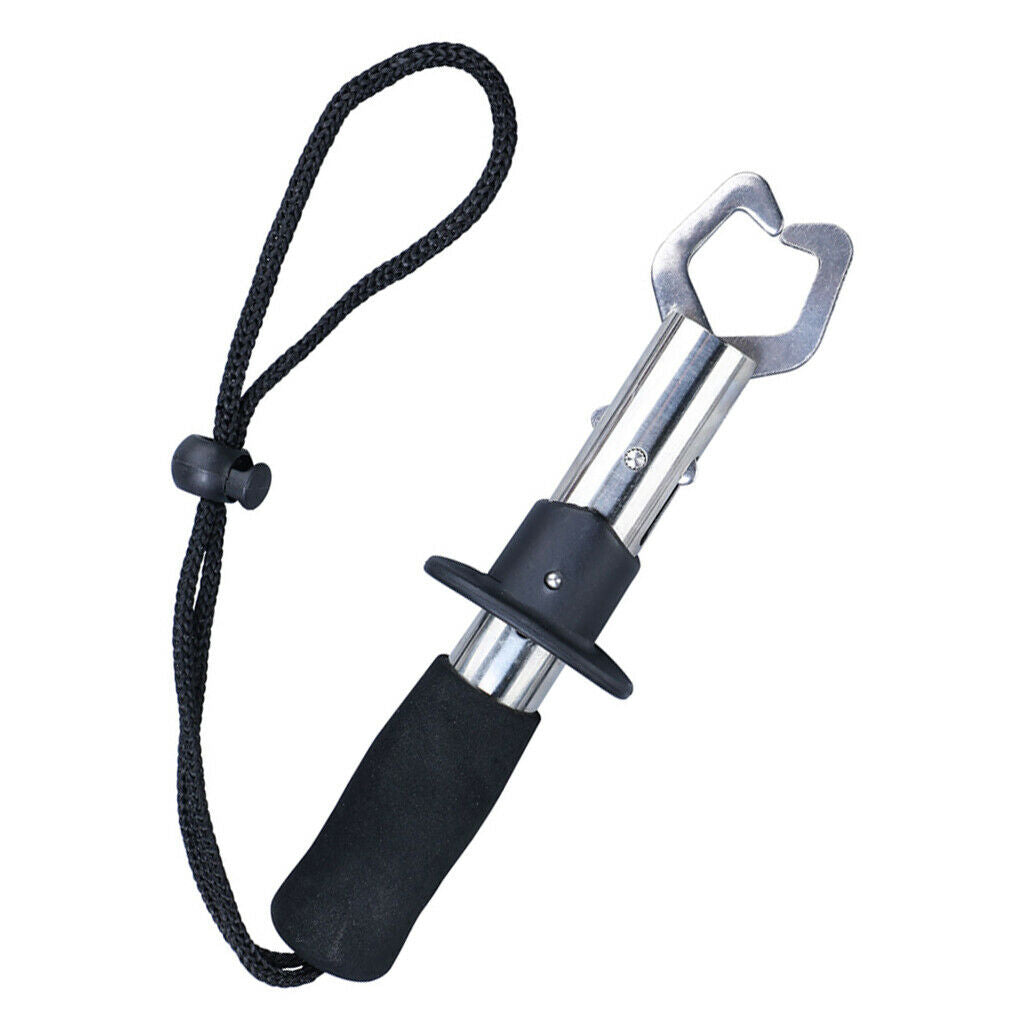 Portable Compact Fish Lip Gripper Grabber Non-slip Plier Tool Tackle Keeper