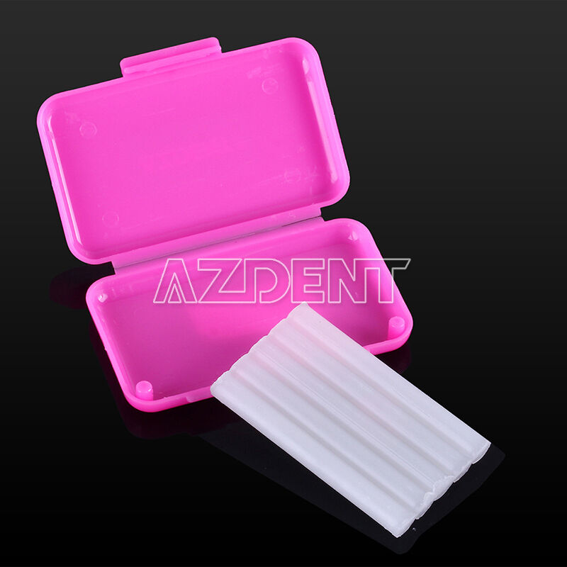 100 X Dental Orthodontic Wax Brace Gum irritation Pink Strawberry Scent AZDENT
