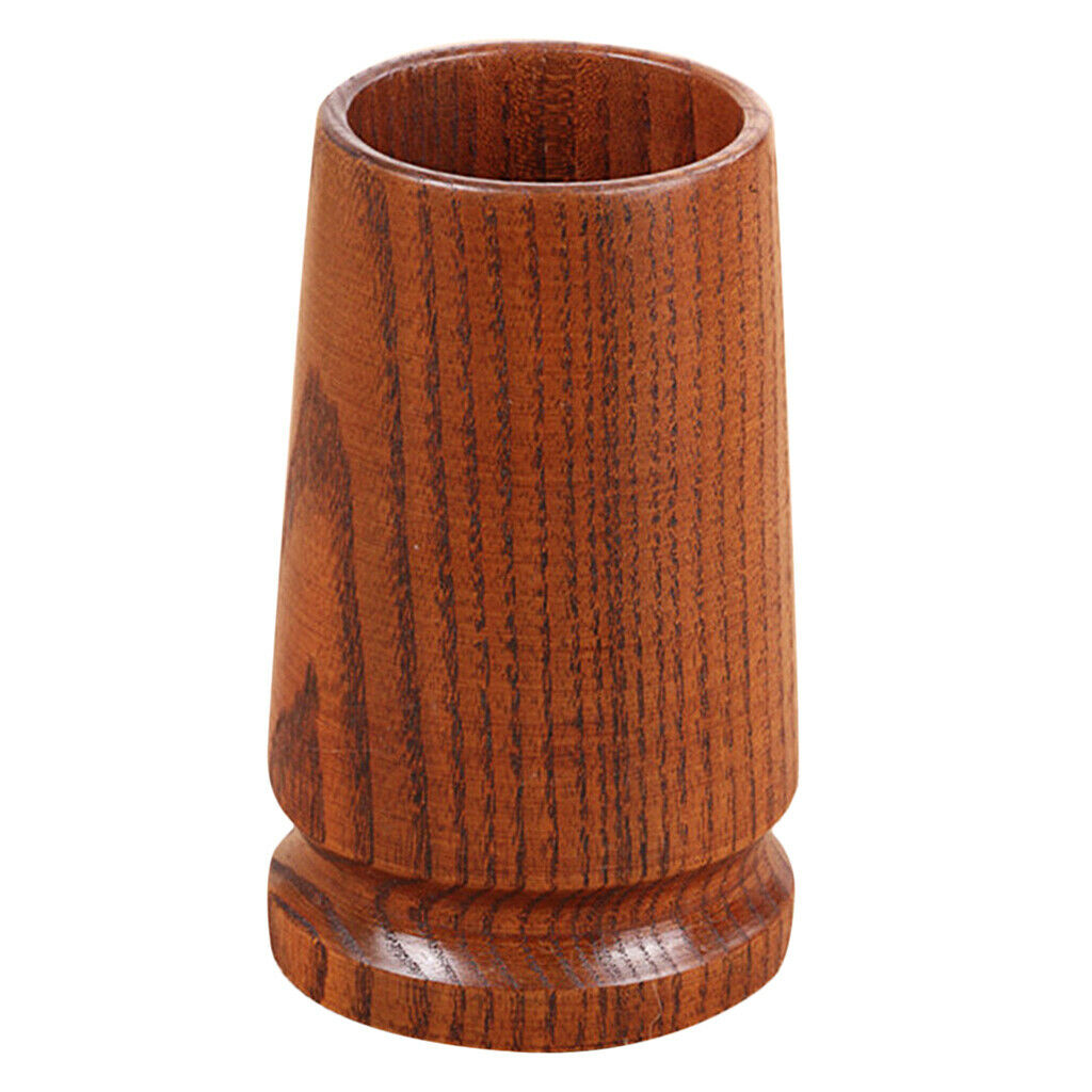 Natural Wooden Chopsticks Tube Rack Kitchen Tableware Storage Organizer