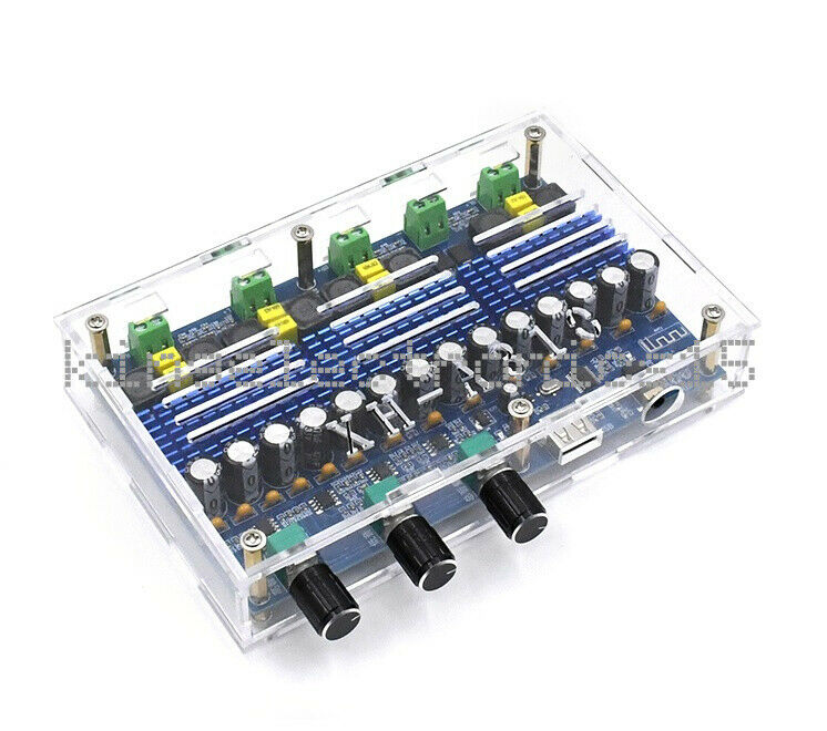 TPA3116D2 Bluetooth 5.0 4 Channel 50Wx2+100Wx2 Digital power amplifier Board