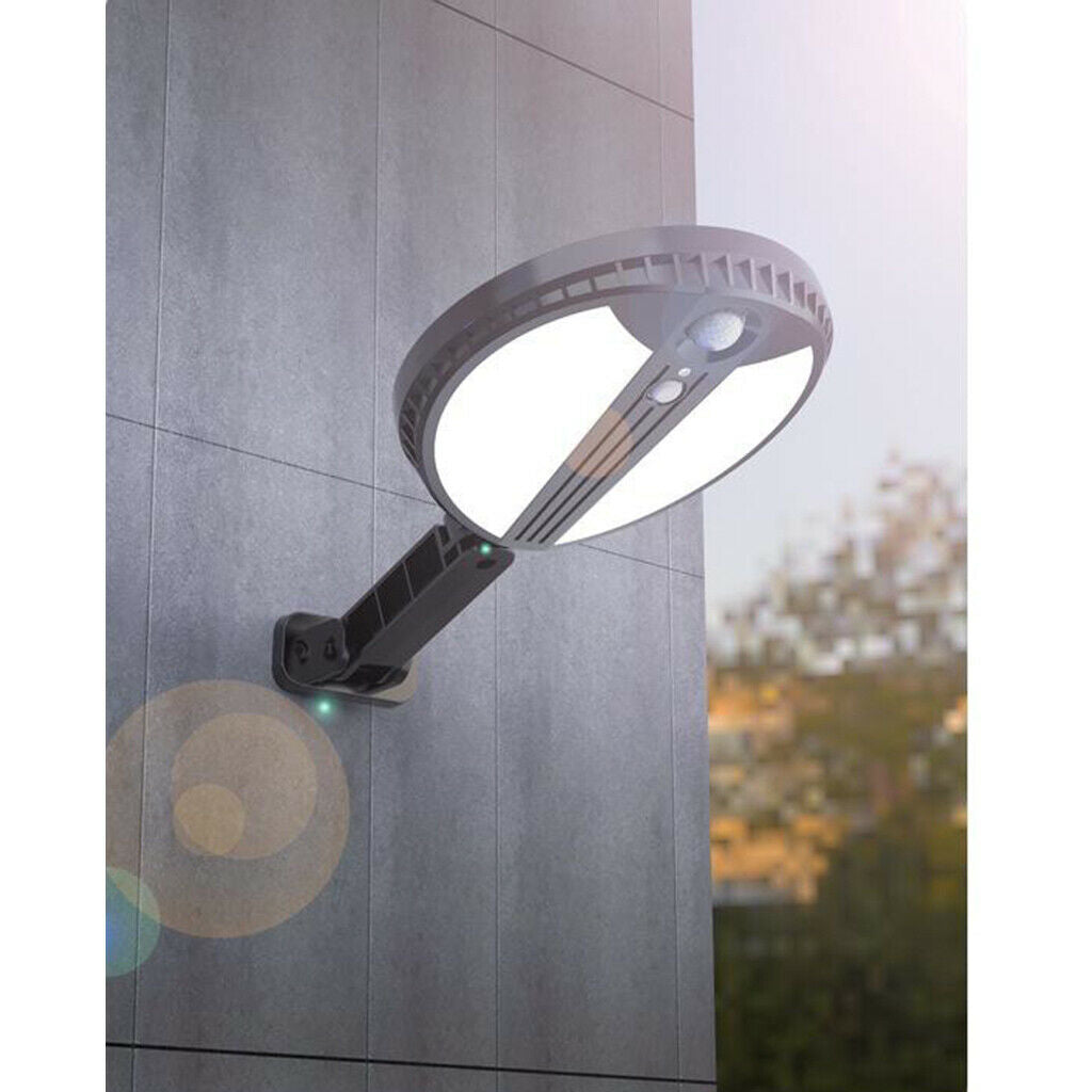 Solar Lights Motion Sensor Lights with Remote 3 Lighting Modes for Backyard