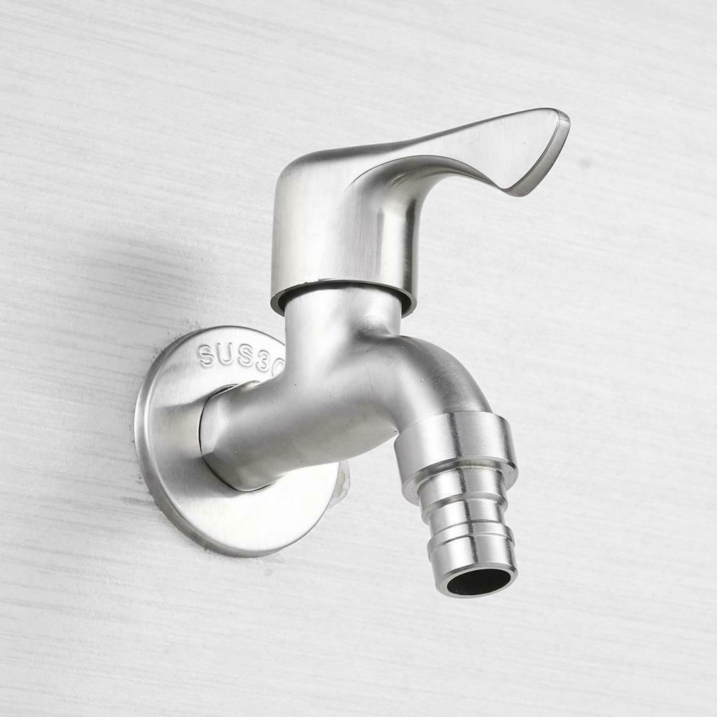 Cold Water Tap Stainless Steel Household Washing Machine Tap for Washing Machine