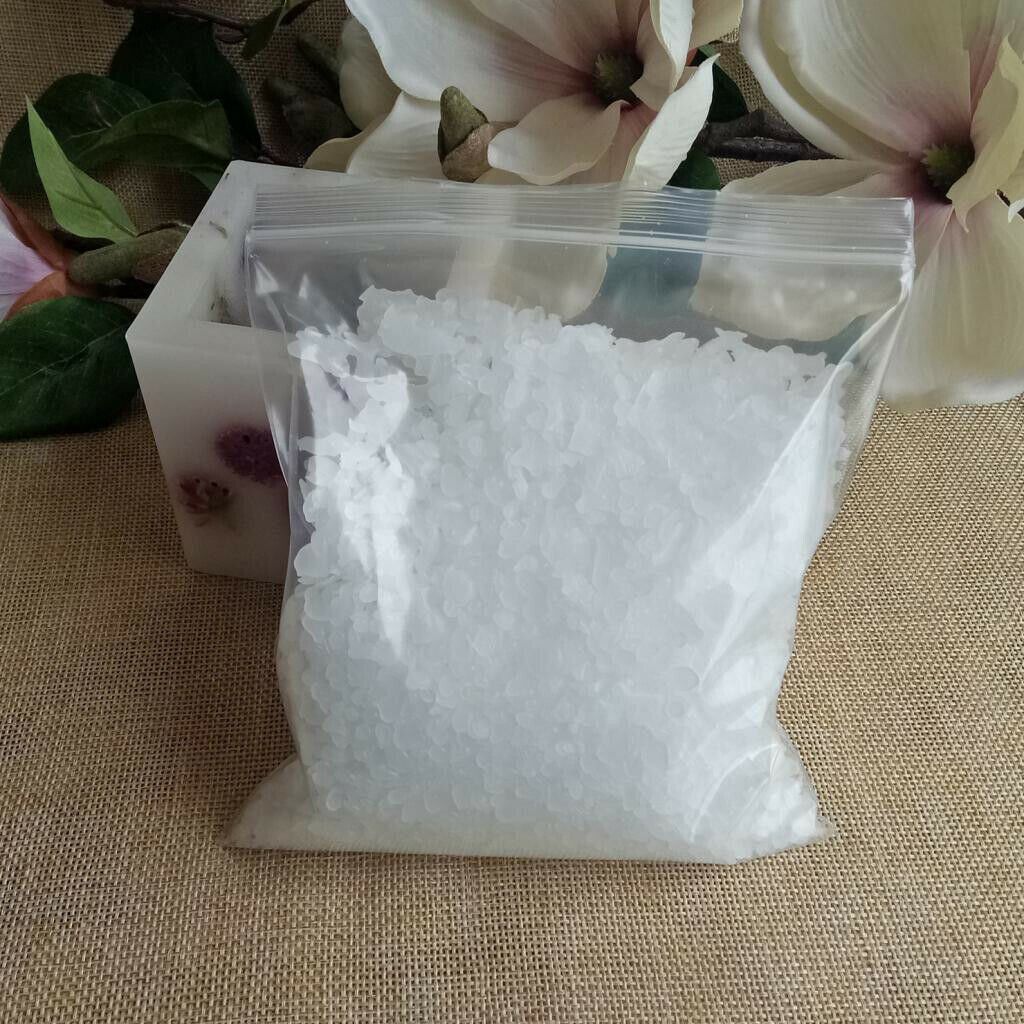 200g Beeswax Pastilles Perfect for Cosmetics Candles Beeswax Towels 120mm White