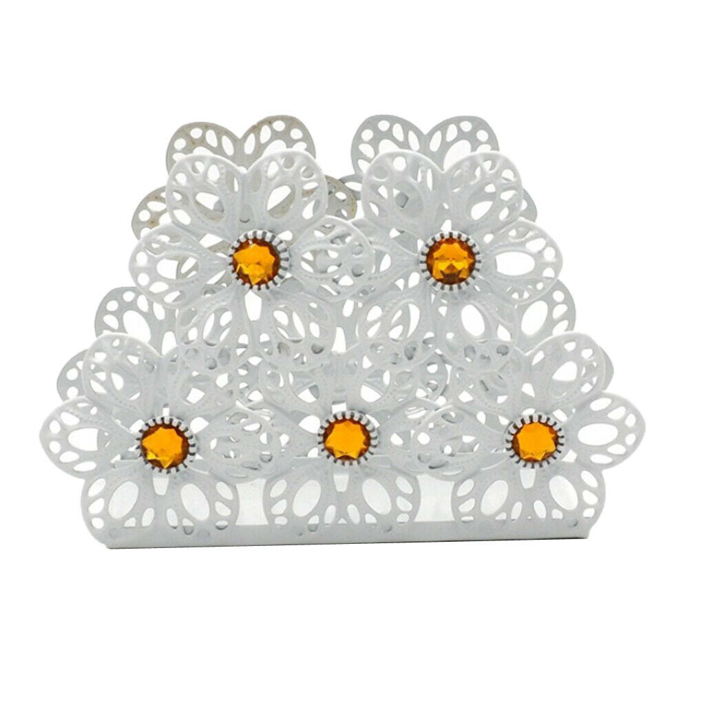 Desktop Upright Napkin Serviette Holder Paper Tissue Rack Party Decor 2#