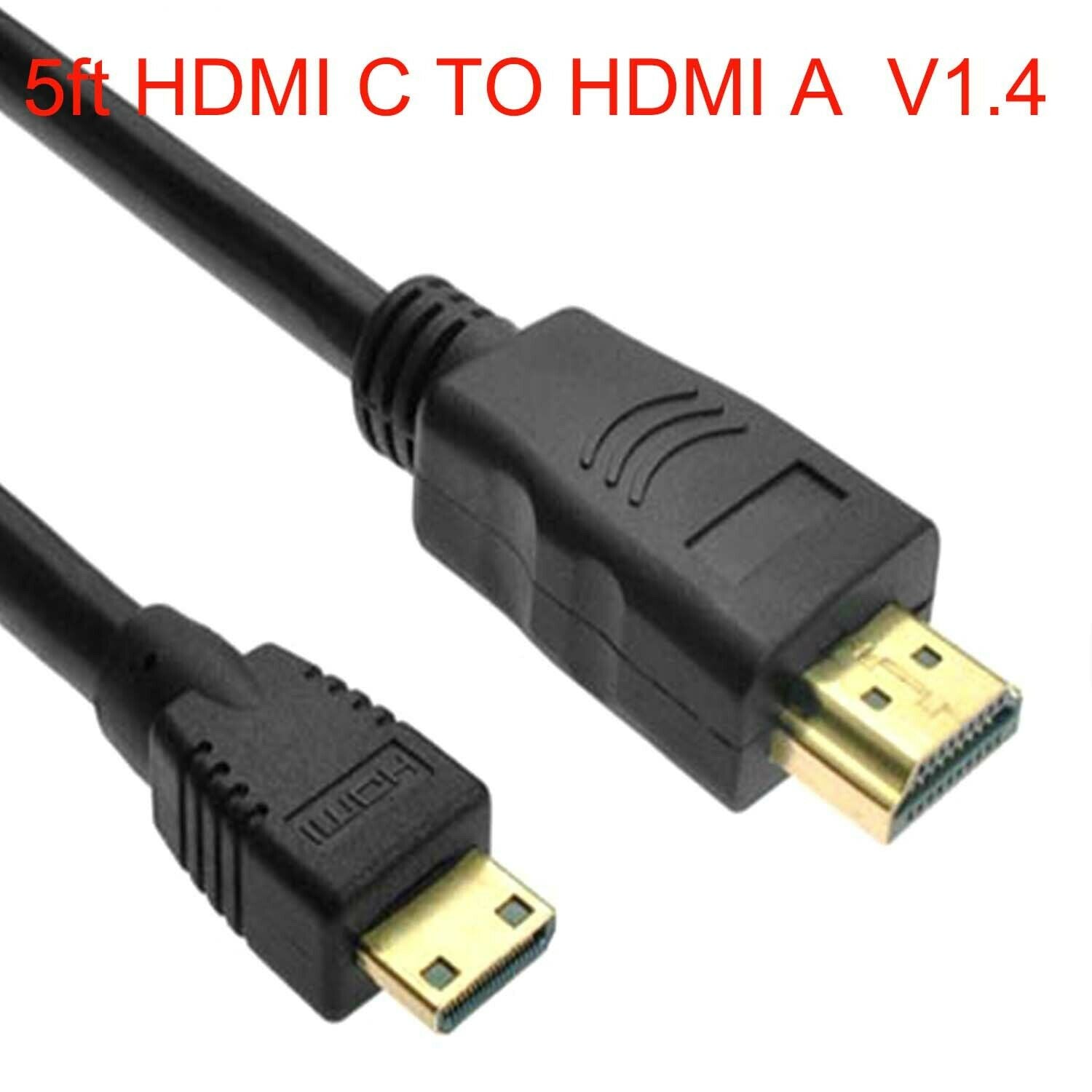 Mini HDMI C TO HDMI A HD VIDEO Cable ForPanasonic HDC-HS20 HDC-TM20 P HDC-HS9 P