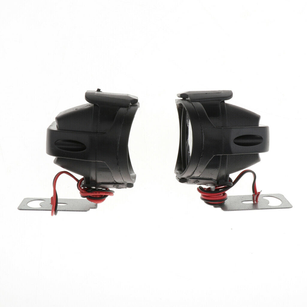 2Pcs 6 LED Motorcycle Light, LED Projector Headlights Compatible with