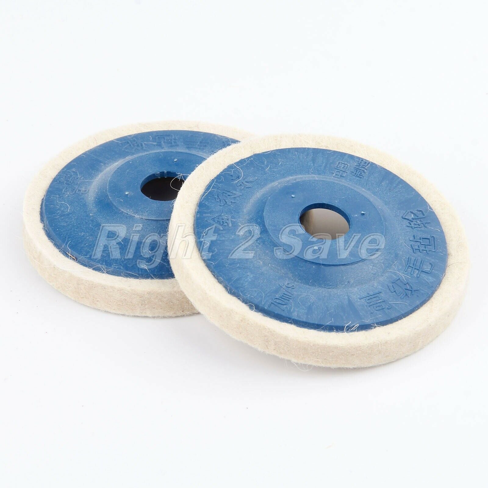 1pc 4" Round Sanding Disc Wool Felt Woodworking Polishing Wheel Pad Rotary Tool