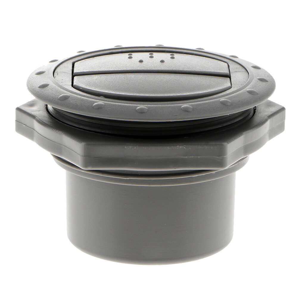 Replacement RV Interior Side Air Exhaust Vent Ventilation Outlet 60mm Grey