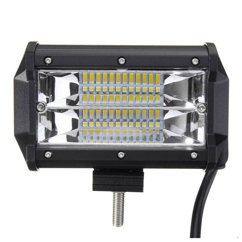 1x 5Inch 24LED Car Truck Work Light Bar Driving Fog Flood Beam Lamp With Bracket