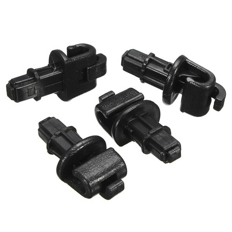 4X Black Sliding Door Sun Shade Hook Clips Kit For Odyssey 05-10 wlB vxSHFH4 TH