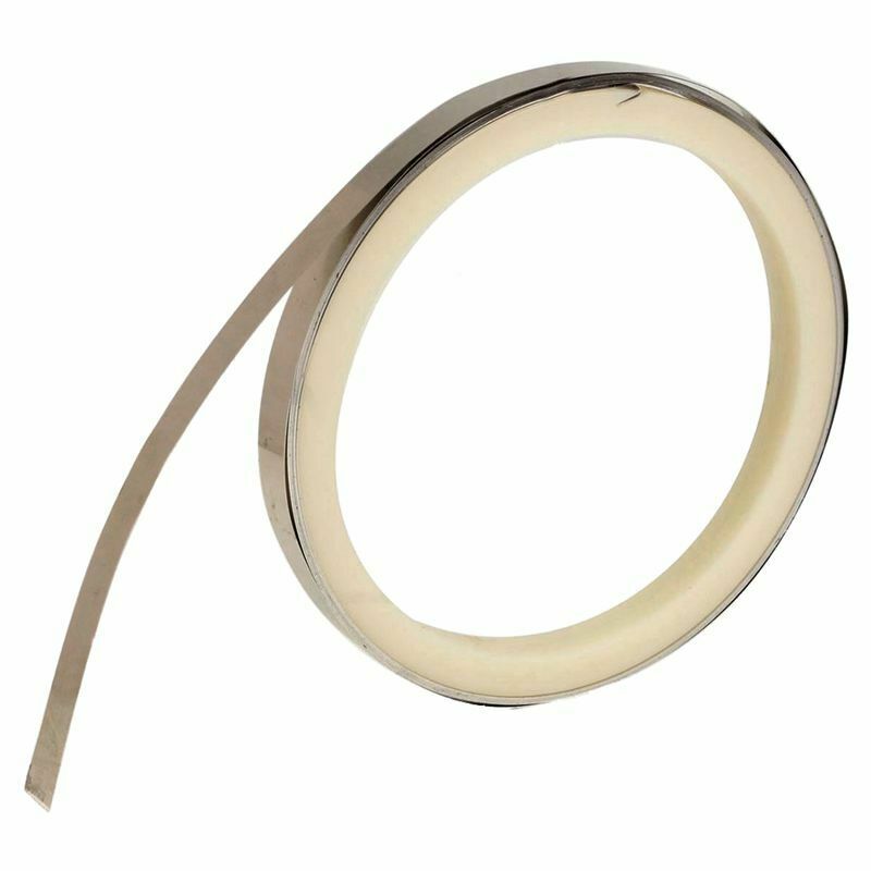 3Meter 0.12x8mm Pure Ni Plate Nickel Strip Sheet Tape For Battery Spot WeldingM8