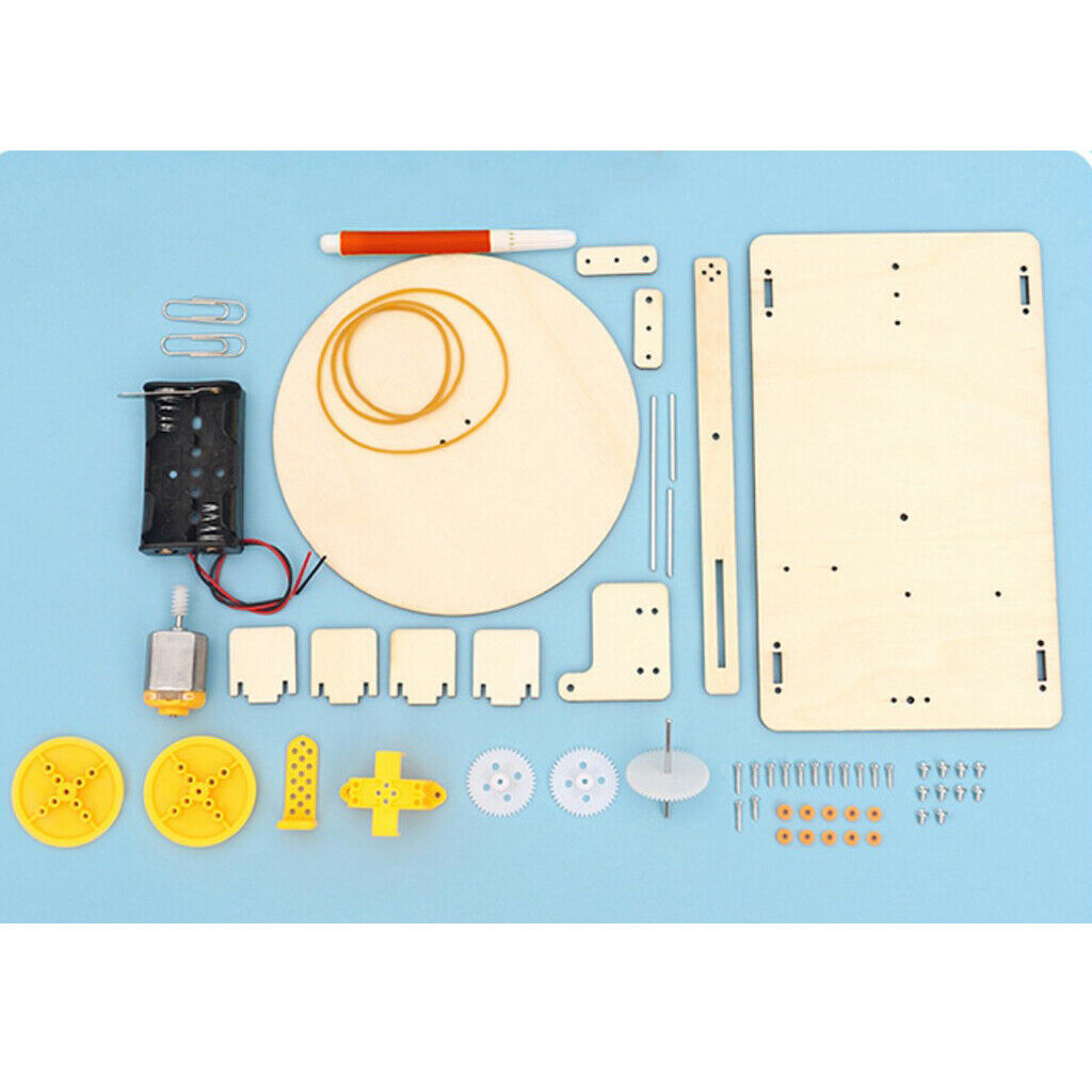 DIY Assemble Electric Plotter Drawing Robot