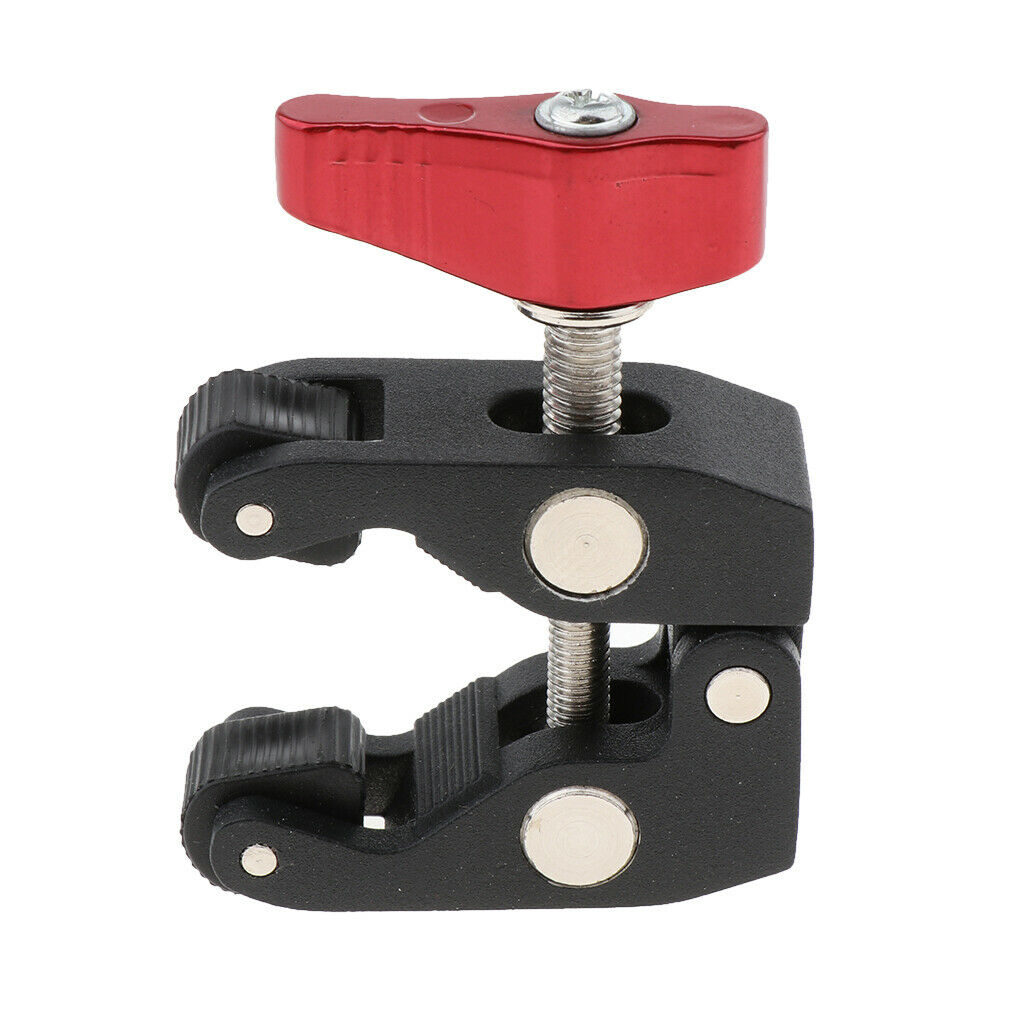 Camera Bracket  Clamp Photography w/ 1/4" and 3/8" for DSLR, Lights