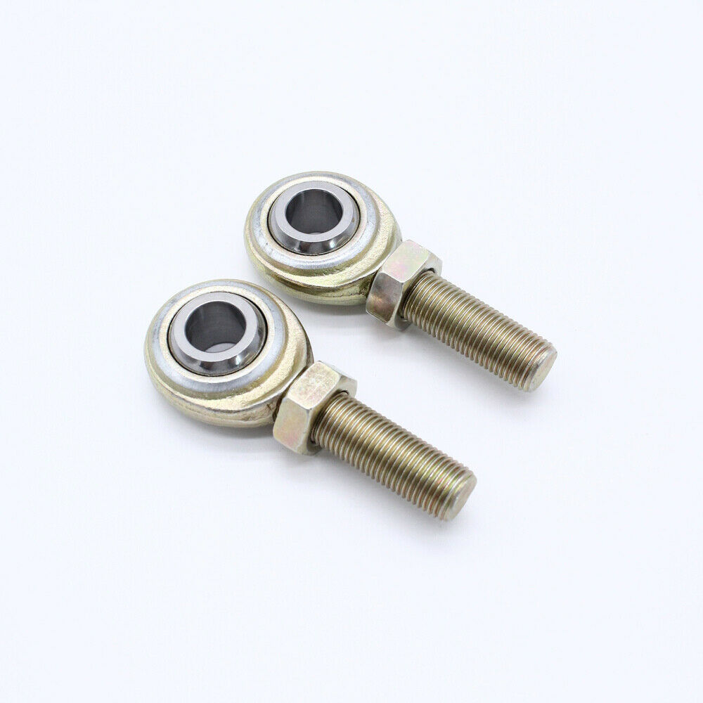2x CMR-8&CML-8 1/2 x 1/2-20 Male LH RH Rod Ends Heim Joint Heims Jam Nut new