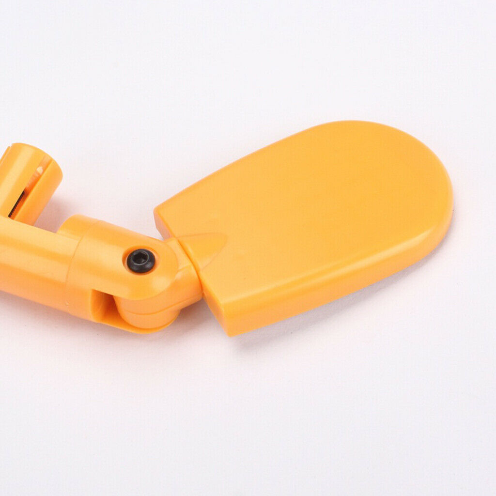 Flexible Handlebar Rearview Mirror for Bike MTB Bicycle Cycling Yellow