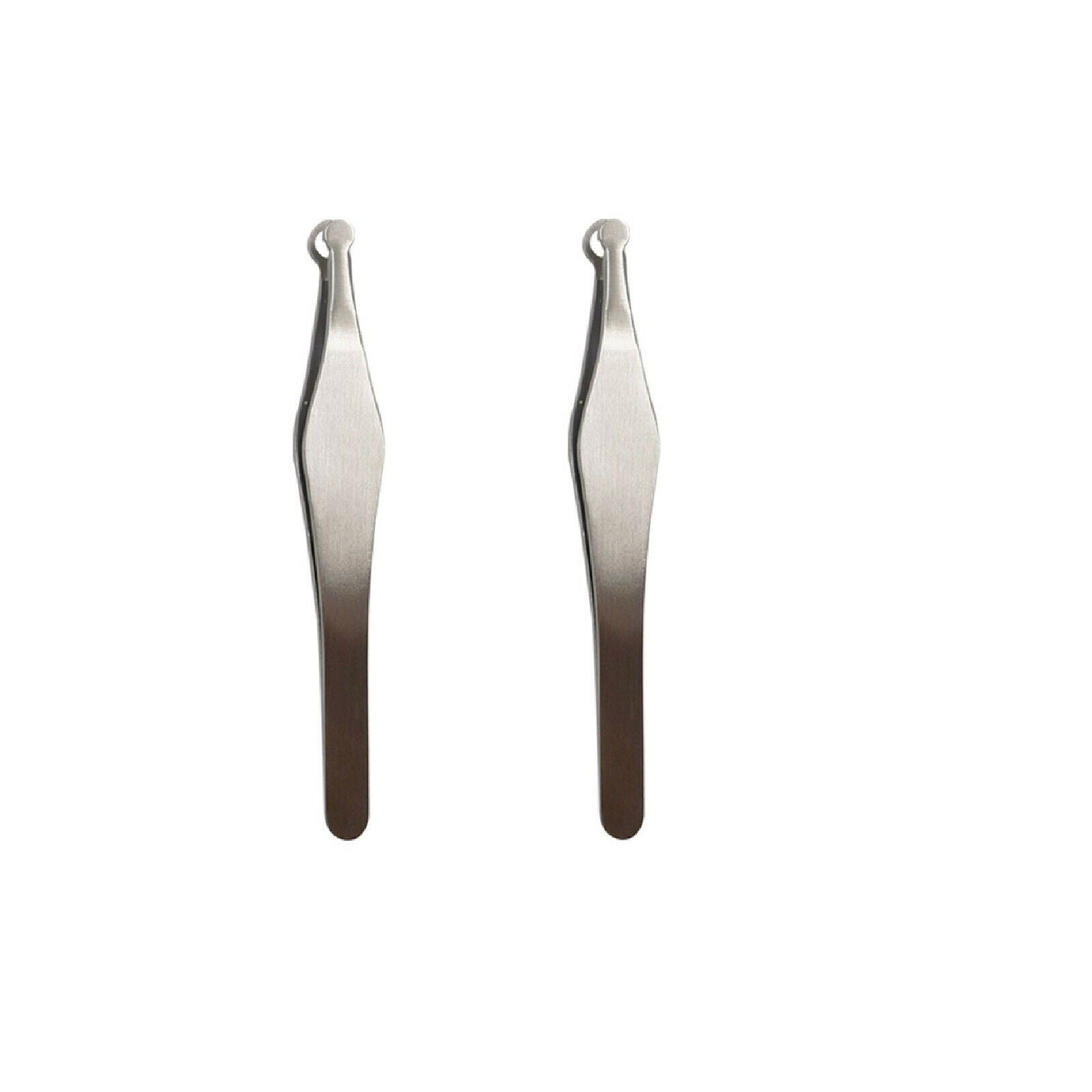 Nose Hair Trimming Tweezers Trimmer Rounded Tip for Men Women Make up Tools