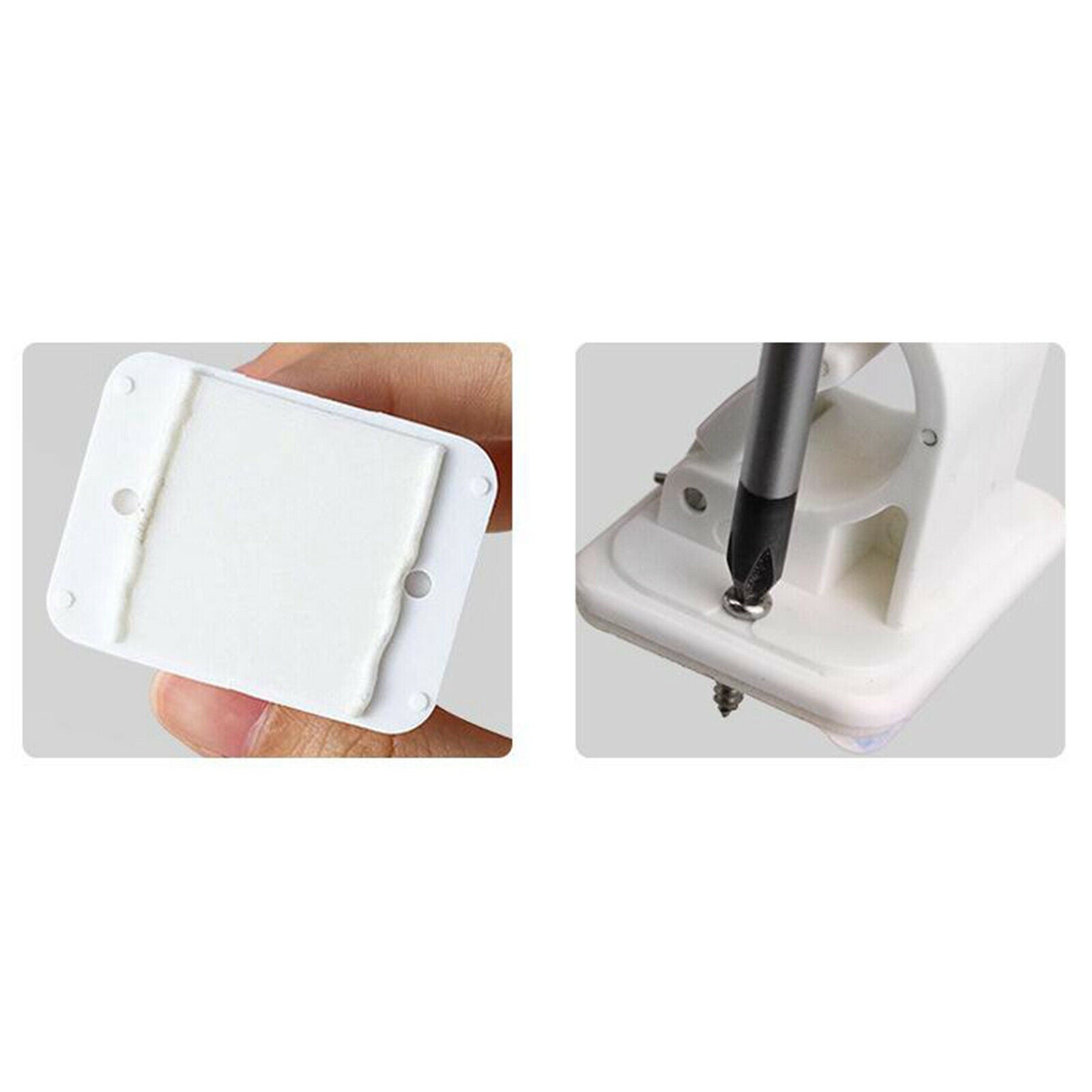 Adjustable ABS Fishing Rod Holder Horizontal Clamp Locking Rods Resting