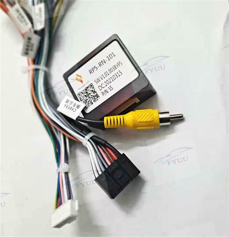 1 x 16pin Power Wiring Harness With Canbus Box Car Audio Android For Renault
