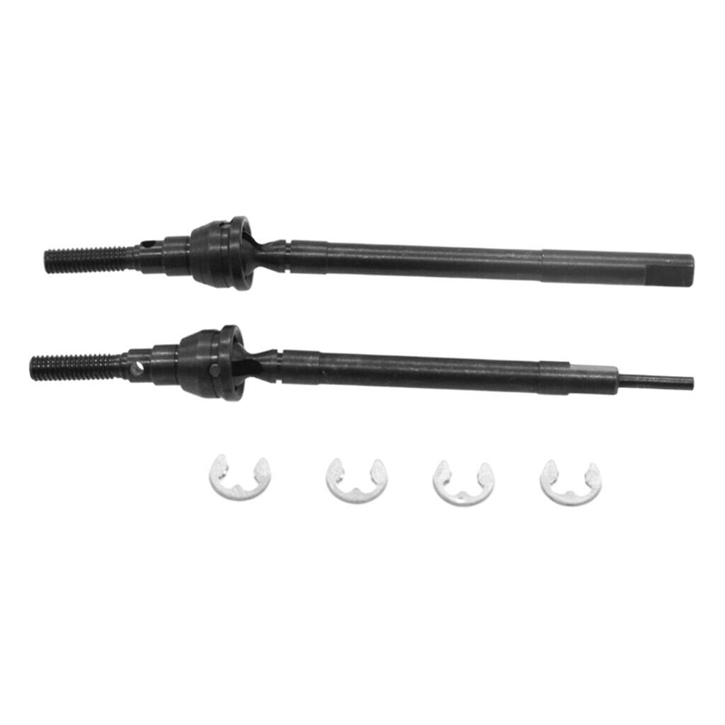 2Pcs 1:10 RC Car Front Axle for Tamiya CC02 Rock Car Accessories Parts