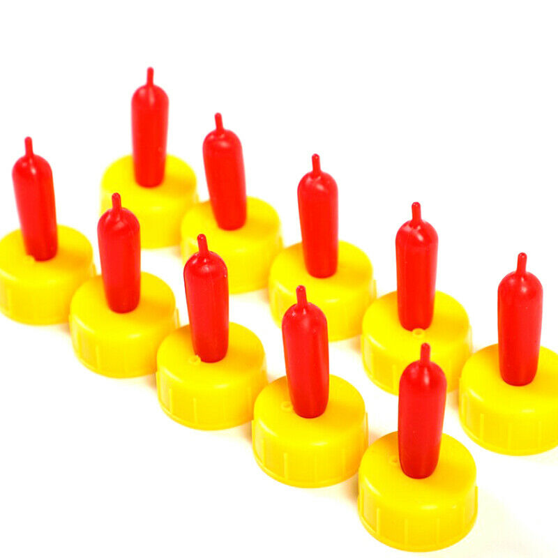 10 Piece Pet Dog Drink Bottle Nipple Teat Goat Drink Bottle NipplesY1