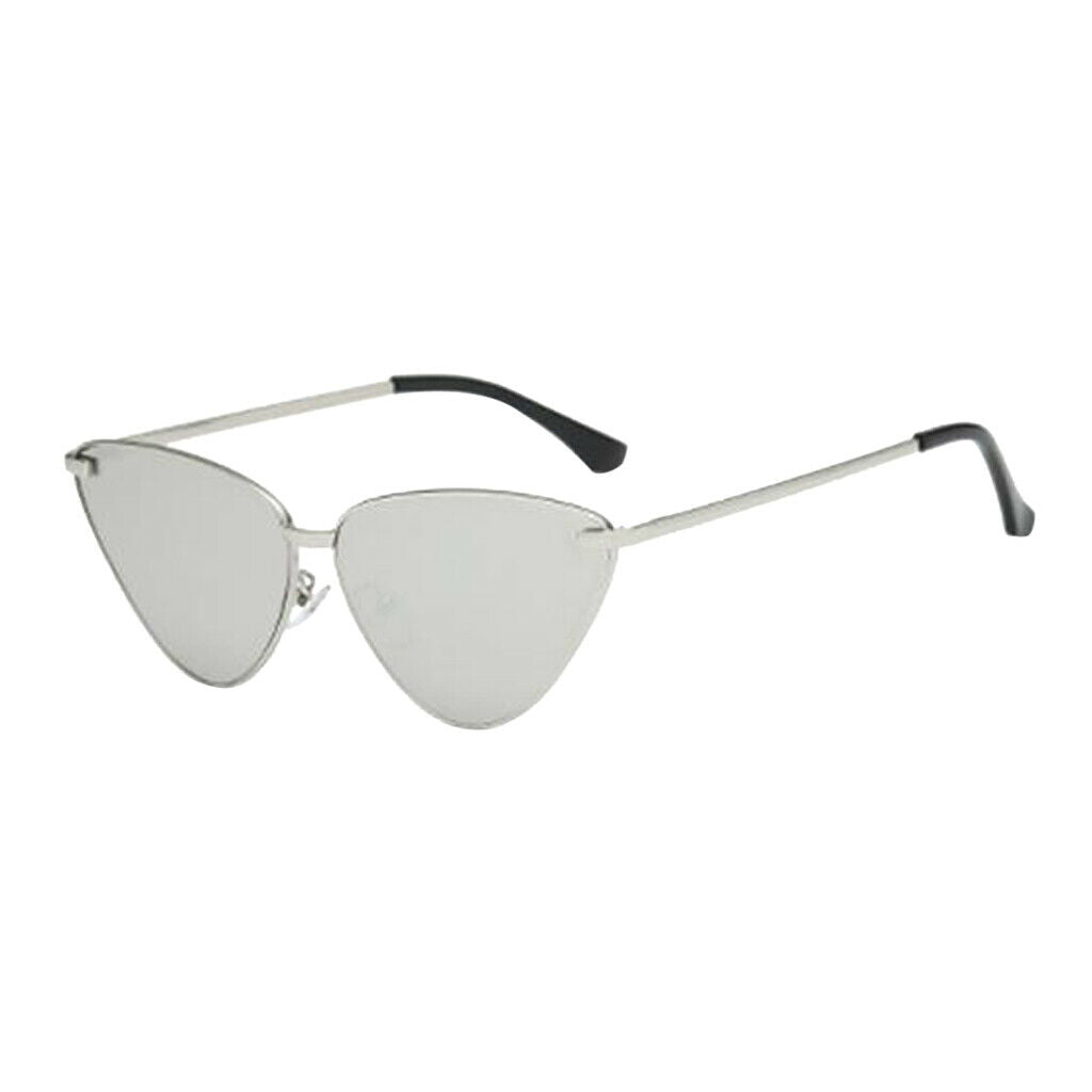 2x Unisex Cat Eye Sunglasses Punk Sun Glasses Summer UV400 Party Eyewear
