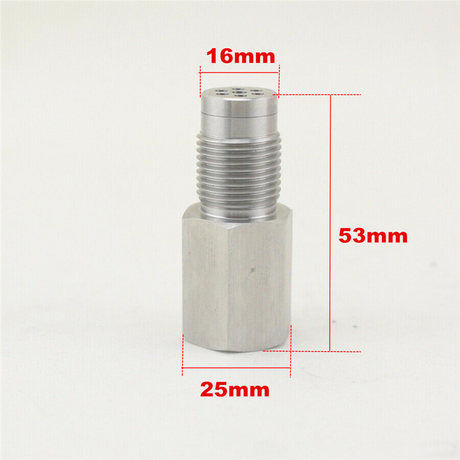 M18*1.5 180° O2 Sensor Spacer Car Engine Light CEL Check Catalytic Converter Kit