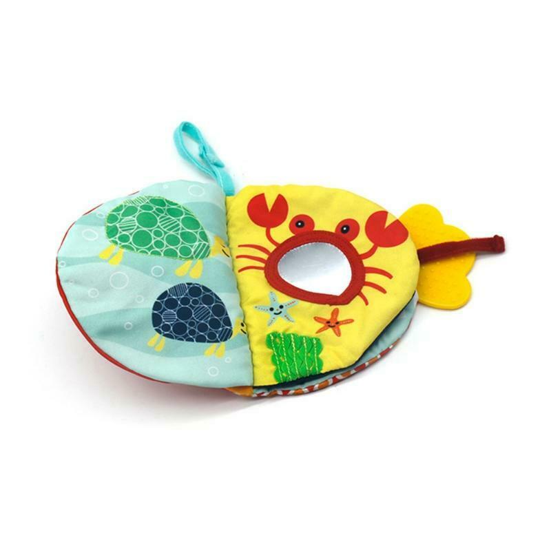 Creative Small Fish Cloth Book Cartoon Sea Animals Baby Early Education Gift