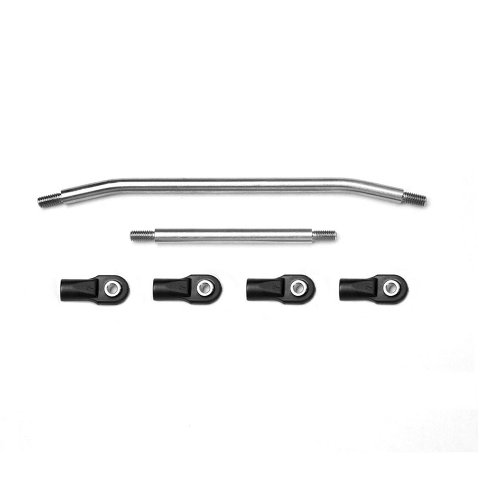 For TRAXXAS TRX-4 RC Crawler GRC TRX4 Stainless Steel Steering Tie Rod Upgrade