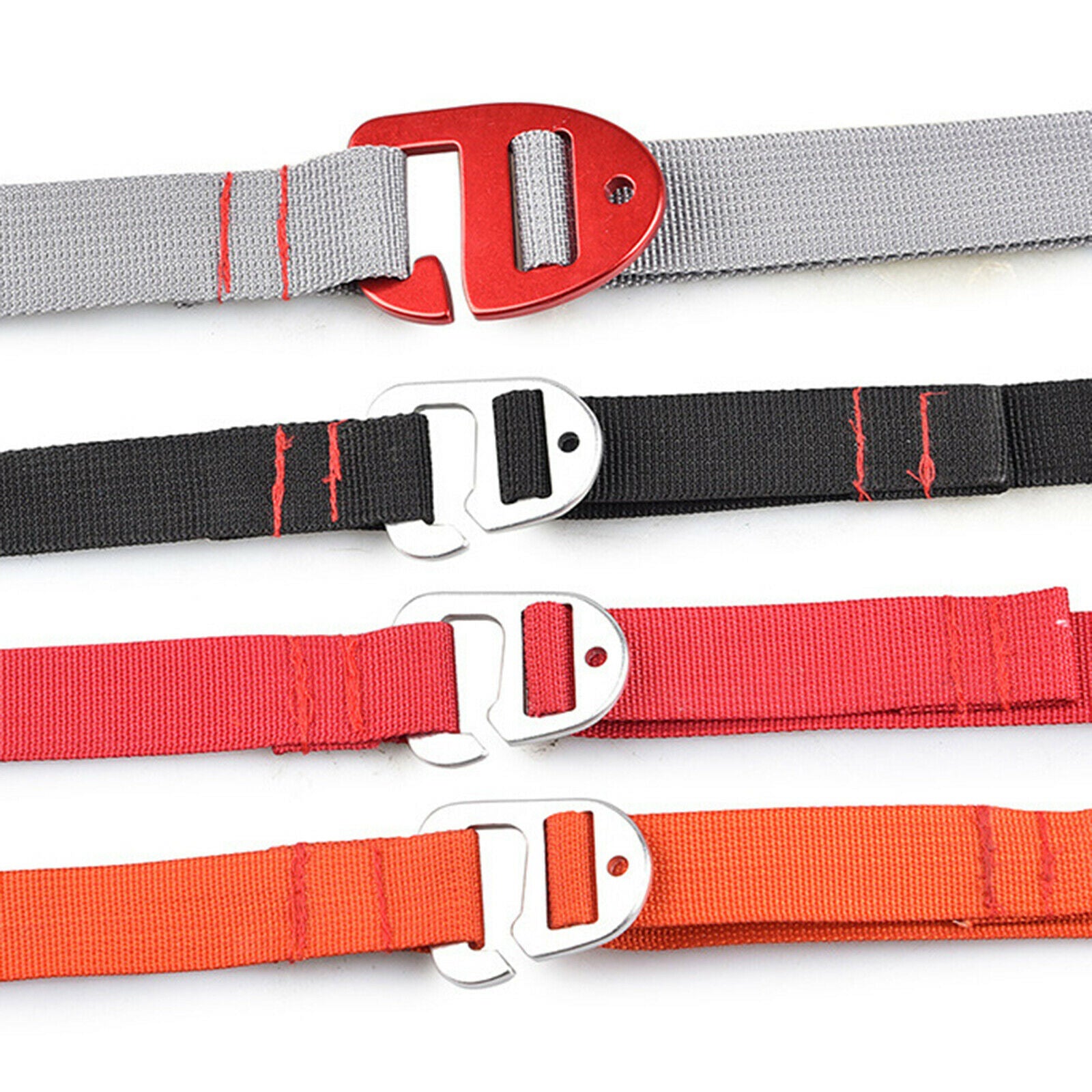 Luggage Strap Suitcase Packing Belt Flat Bungee Cord Lashing Straps 2m,Grey