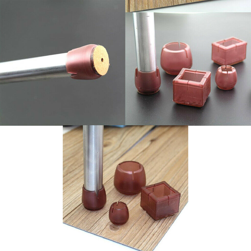 10Pcs Rubber Chair Table Foot Cover Furniture Leg Protectors 6
